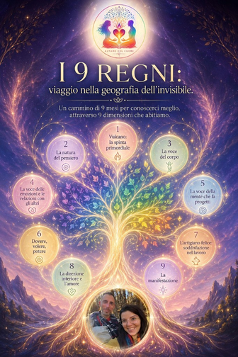 I 9 regni — locandina del percorso